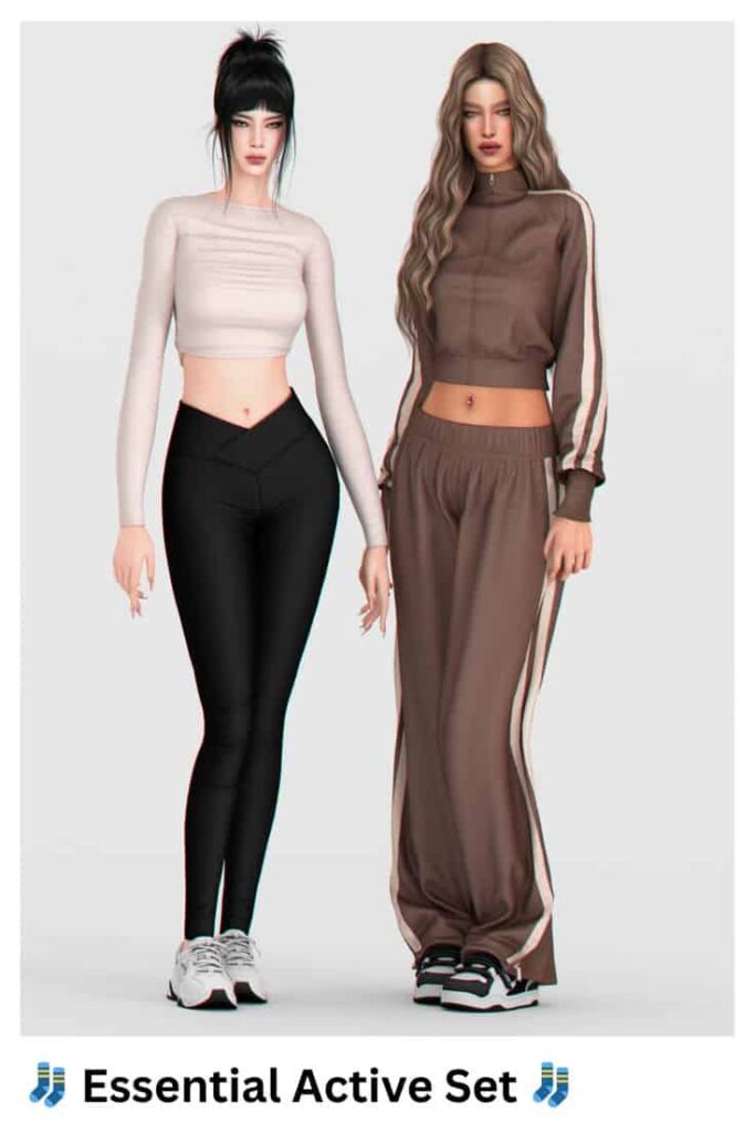 sims 4 activewear set