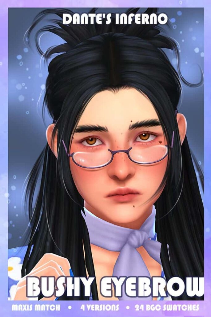 sims 4 bushy eyebrows