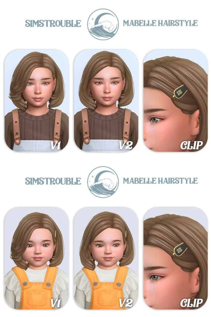 sims 4 cc hair for child and kids sims