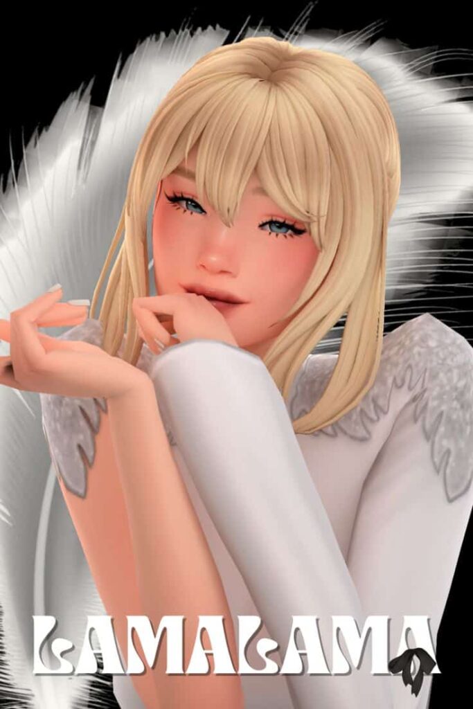 sims 4 cc hair with bangs mm