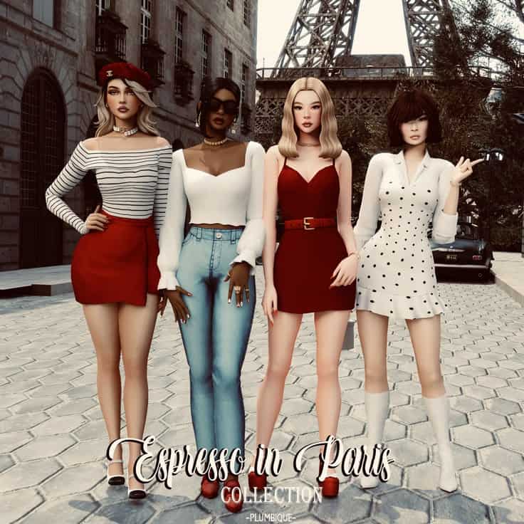 sims 4 clothes cc collection
