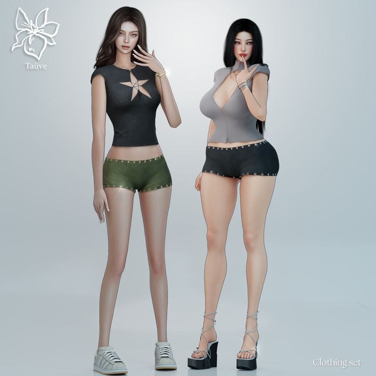 sims 4 desert party cc clothes pack