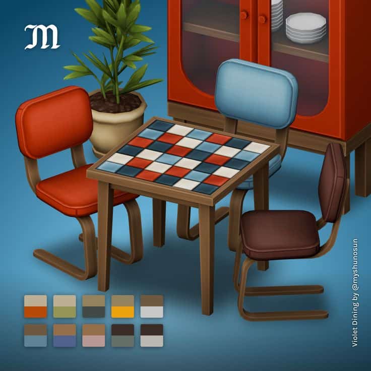 sims 4 dining cc pack
