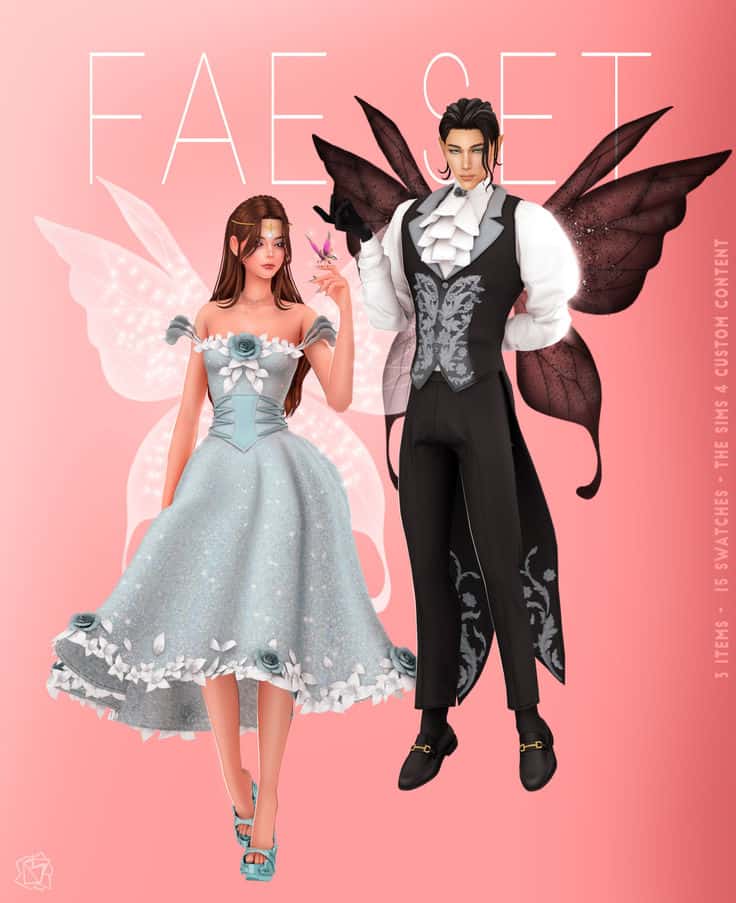 sims 4 fae clothes pack