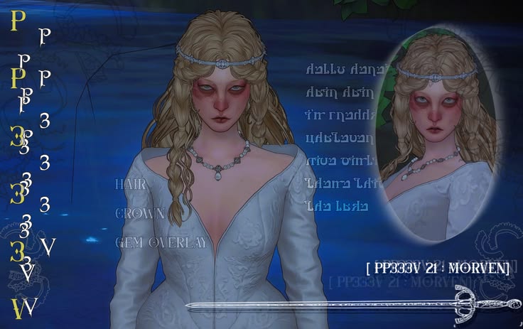sims 4 fantasy cc hair