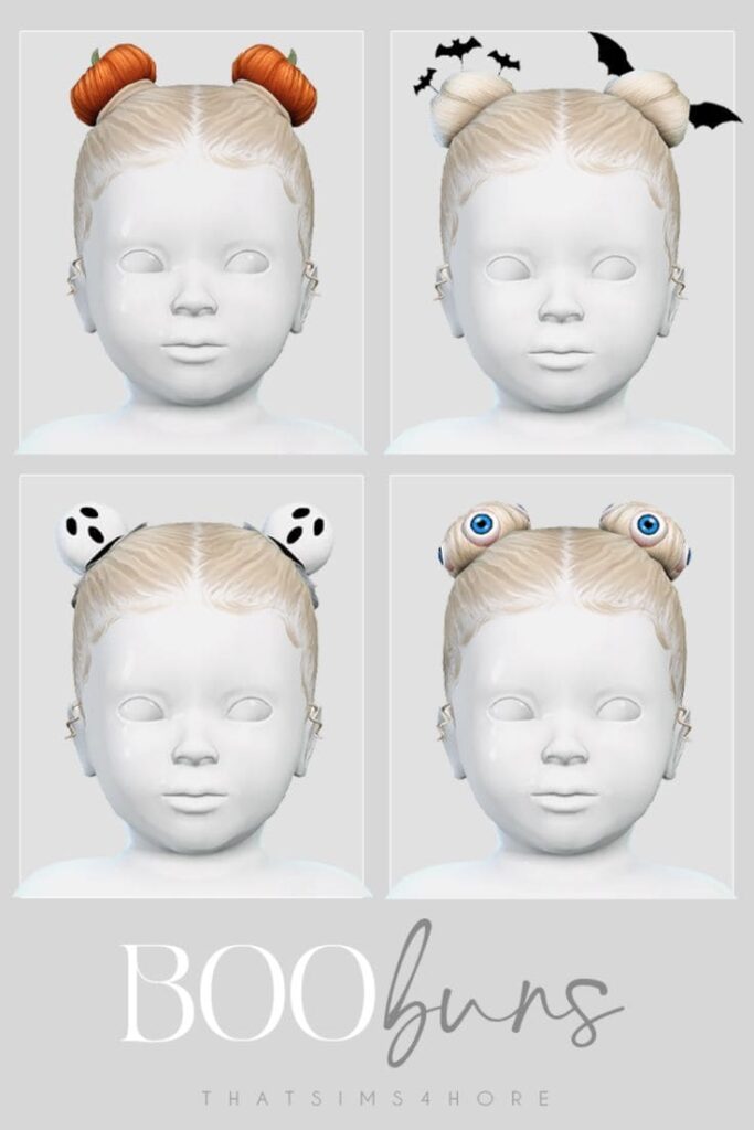 sims 4 infant buns