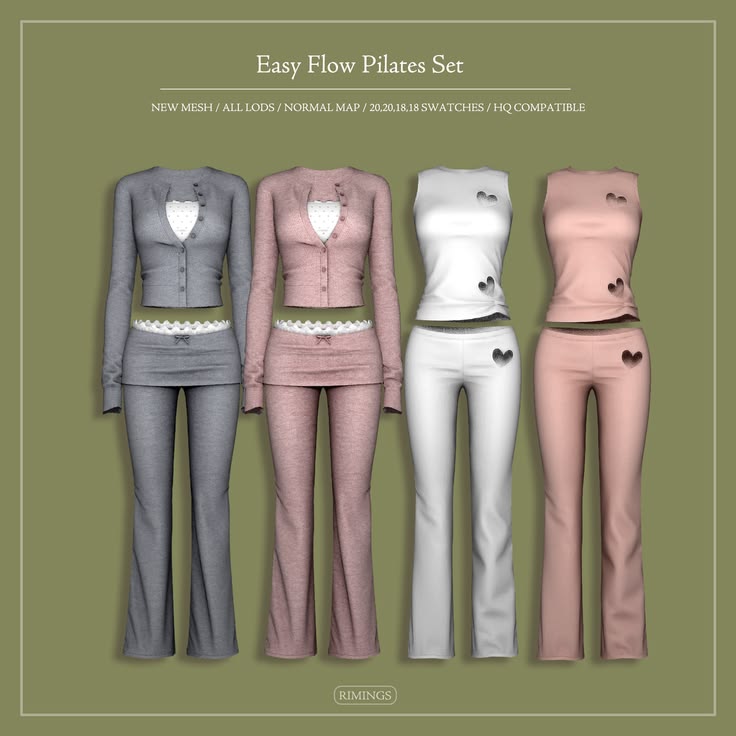 sims 4 lounge clothes pack