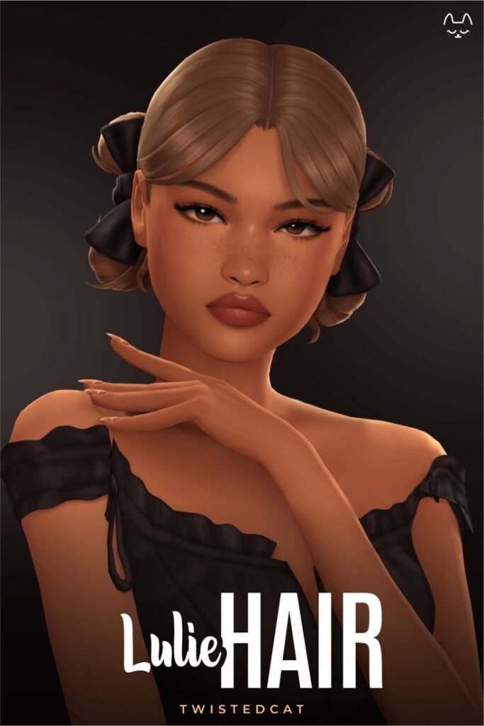 sims 4 low buns cc