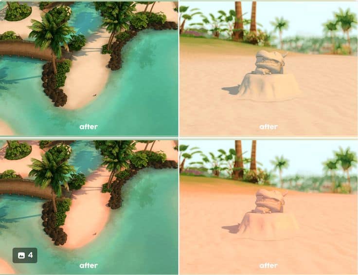 sims 4 terrain and sand override