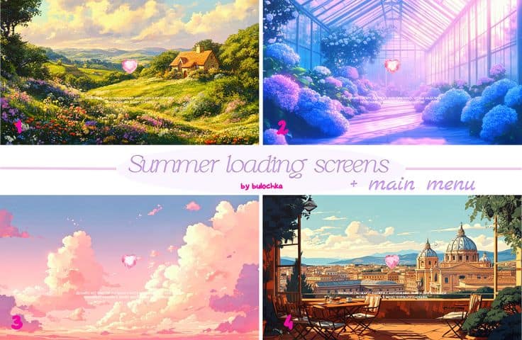 summer loading screens