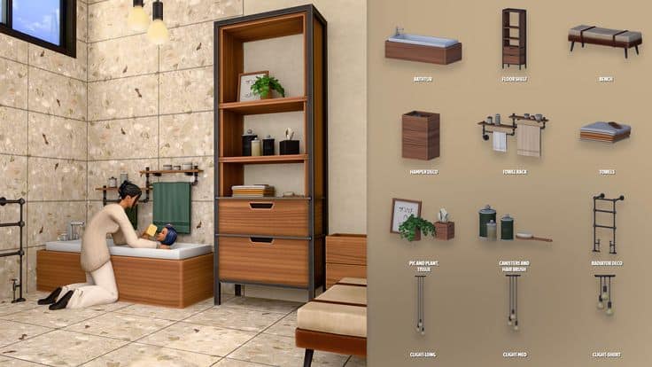 best bathroom cc sims 4