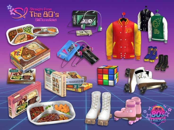 sims 4 80s cc