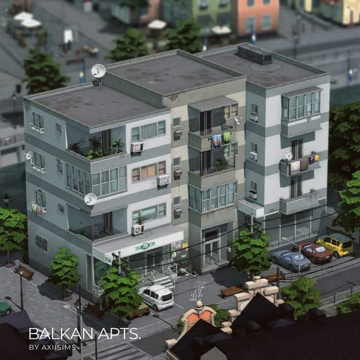 sims 4 apartments