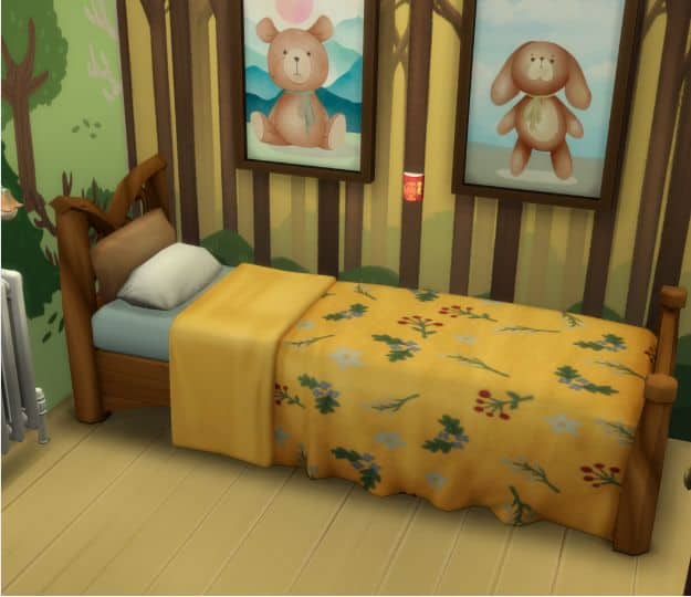 sims 4 fairy bed cc