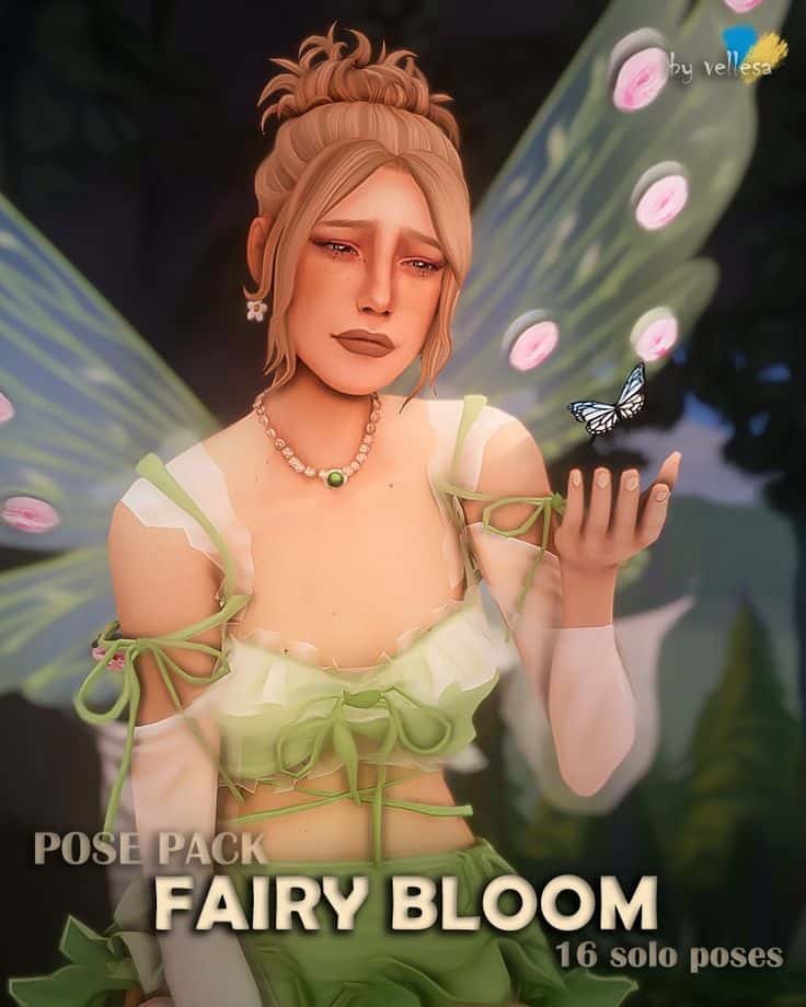 sims 4 fairy poses