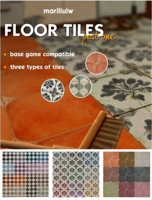sims 4 floor tiles