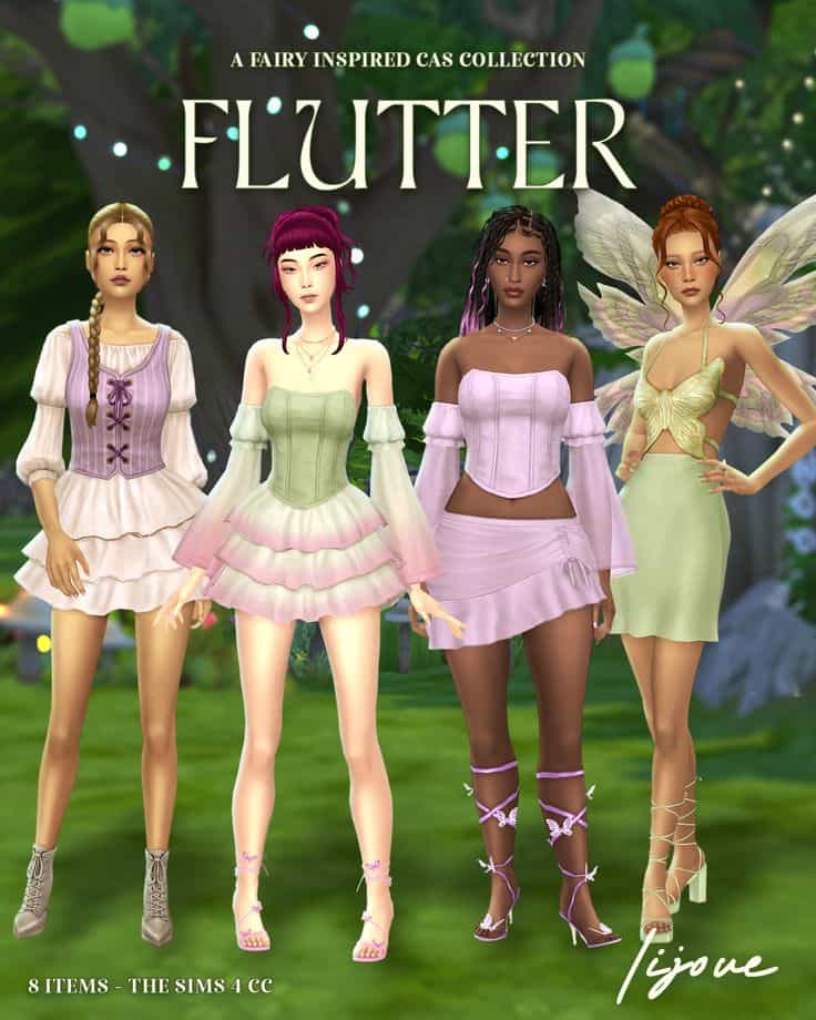 sims 4 flutter cc pack