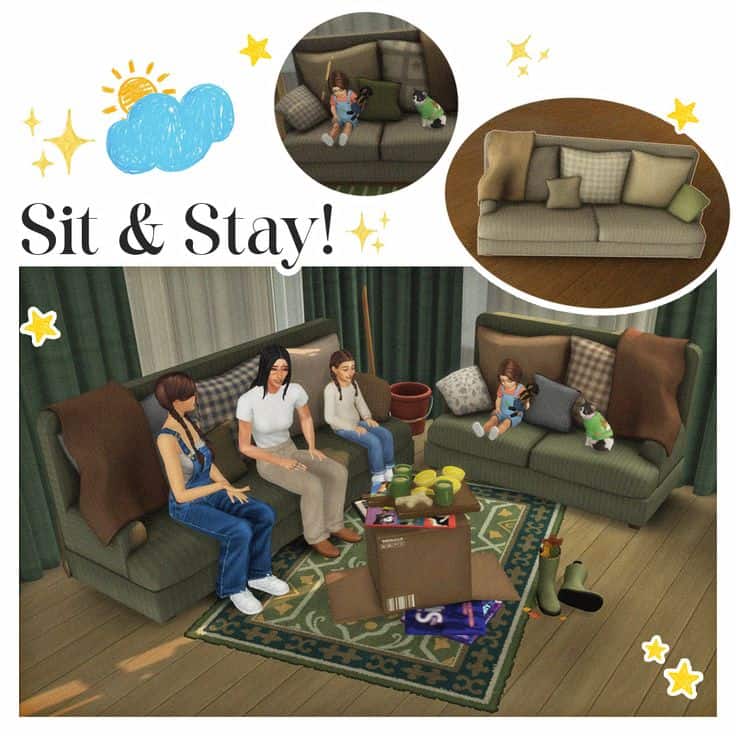 sims 4 living room furniture