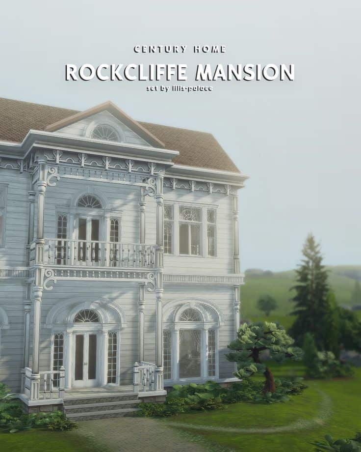 sims 4 mansion cc pack