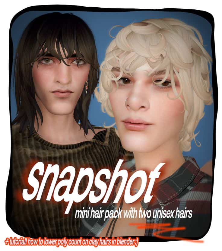 sims 4 mini hair pack