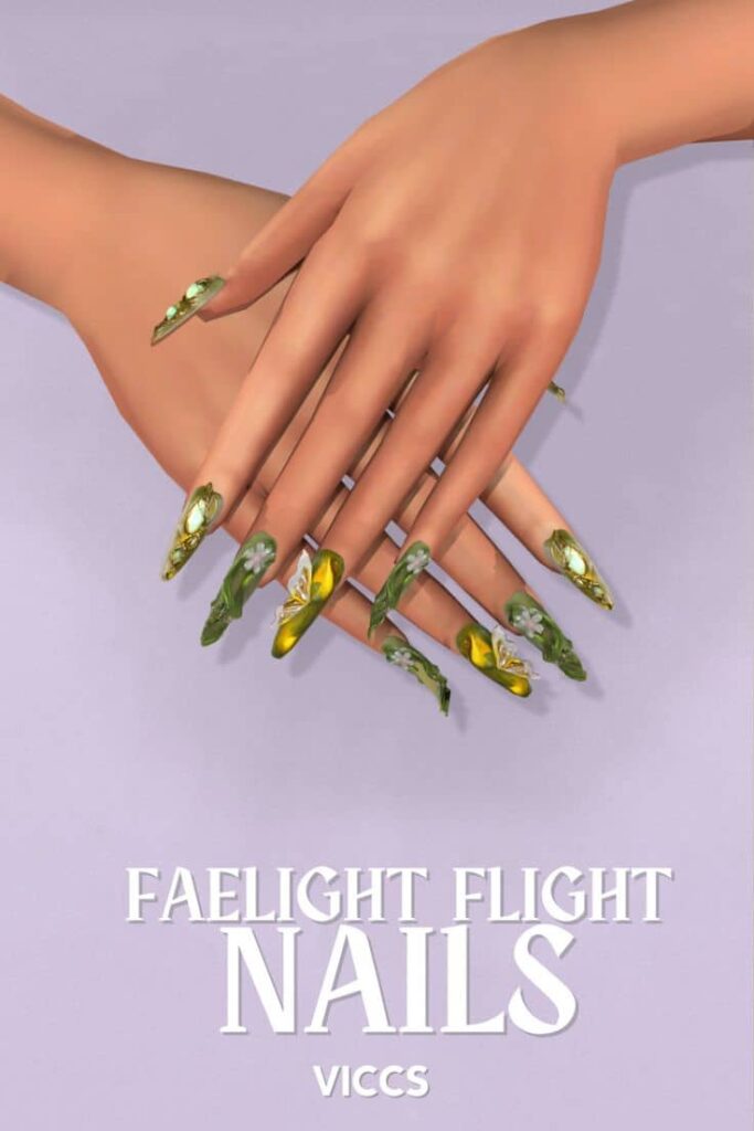 sims 4 nails