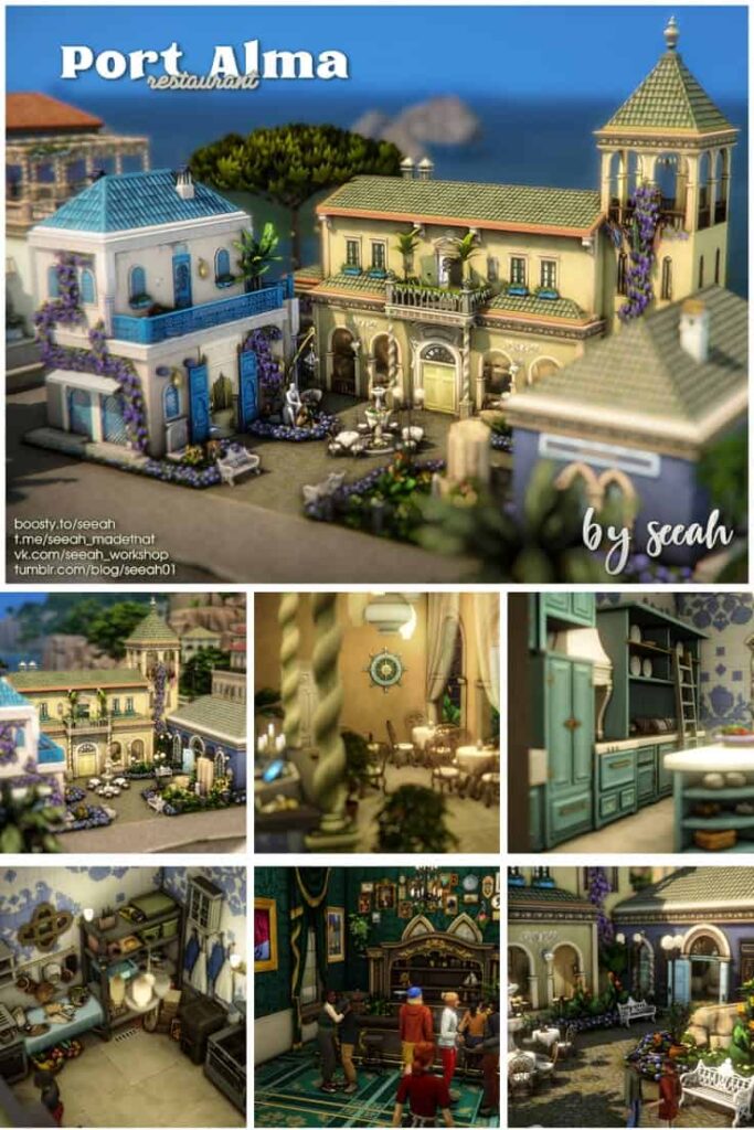 sims 4 restaurant lot