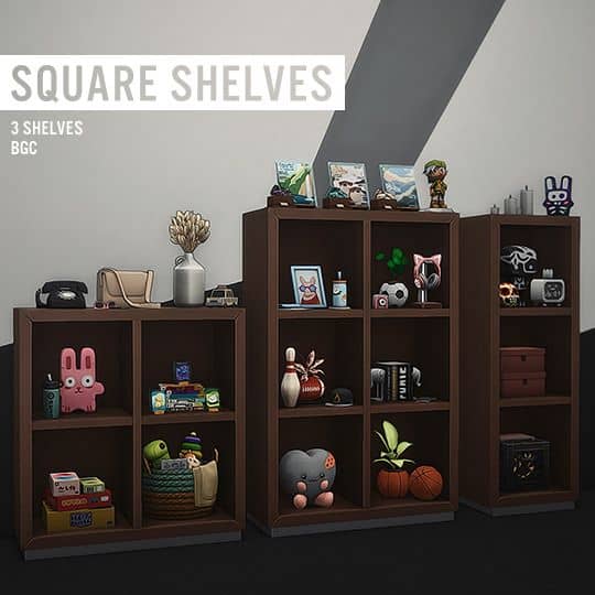 sims 4 shelves maxis match