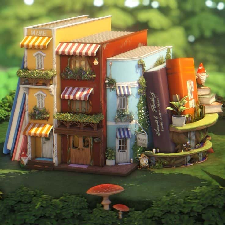 sims 4 storybooks home
