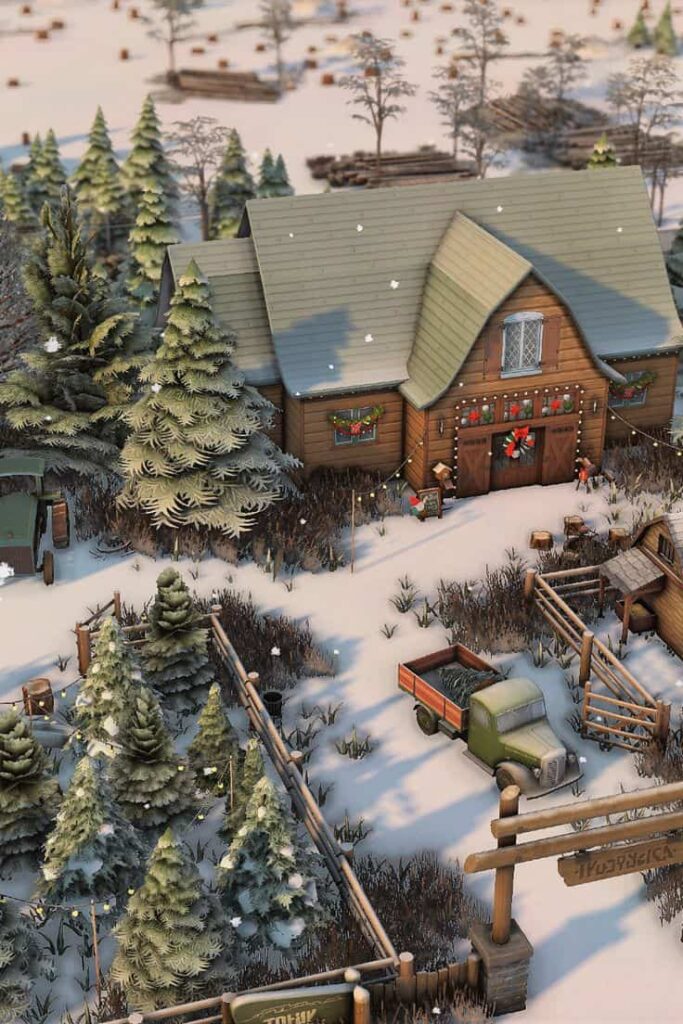 sims 4 tree farm lot