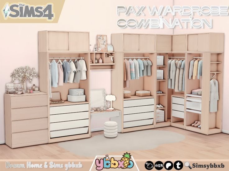 sims 4 wardrobe cc pack