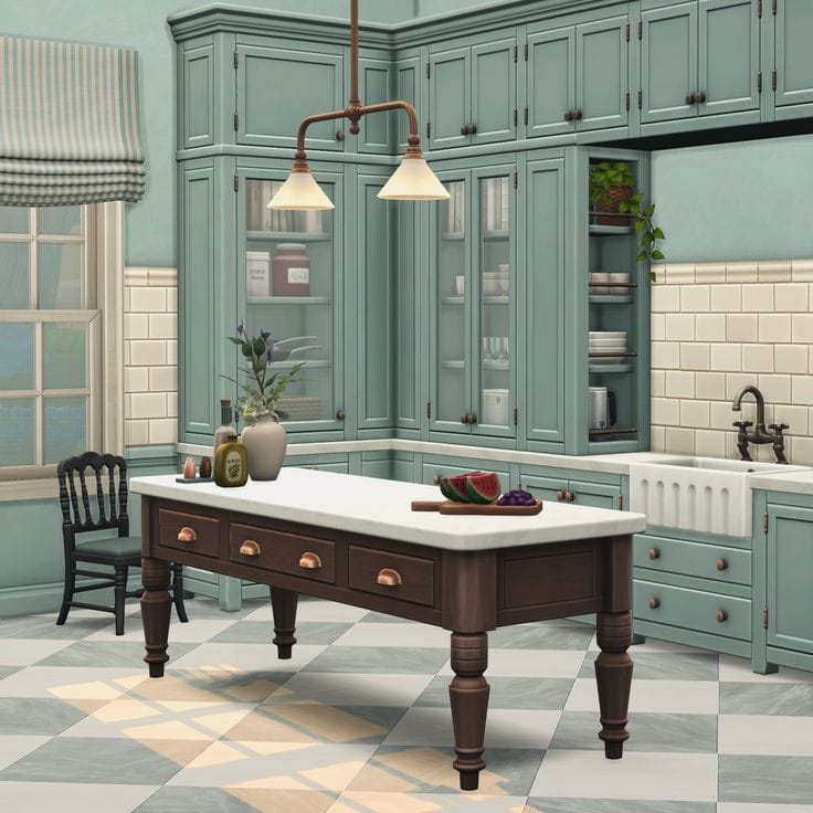 best sims 4 kitchen cc set