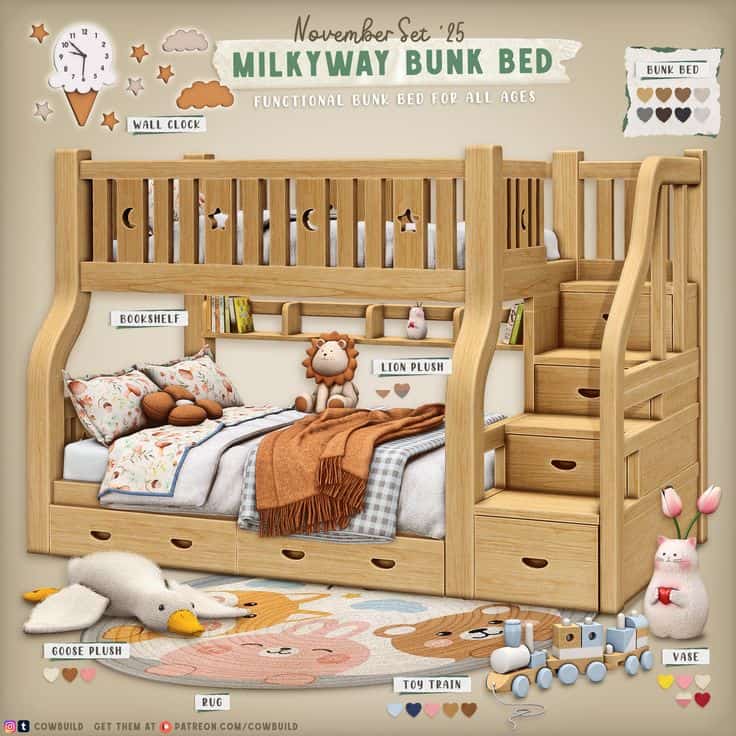 functional bunk bed