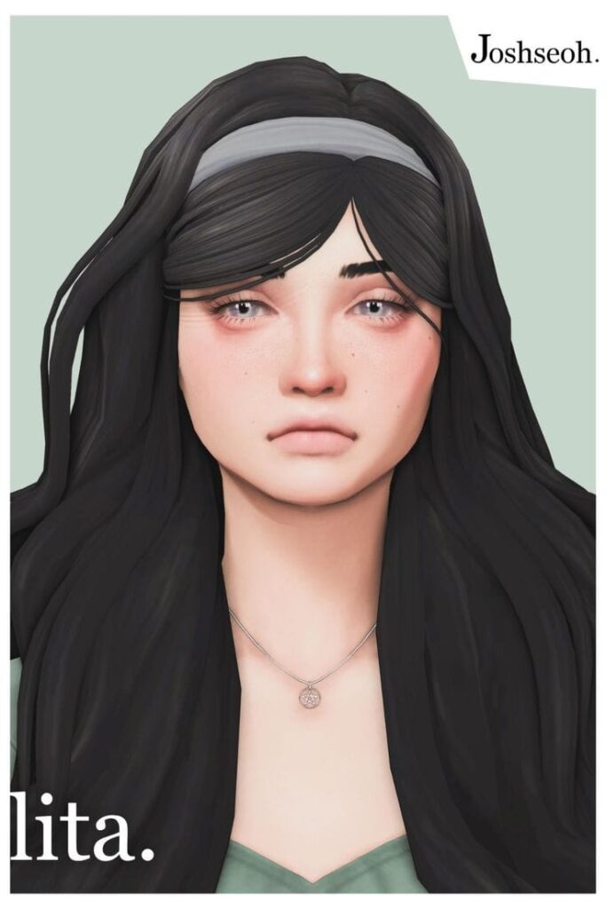 lita sims 4 long hair