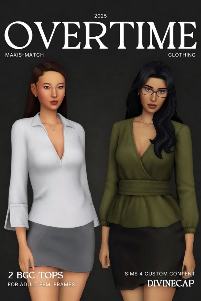 sims 4 base game tops