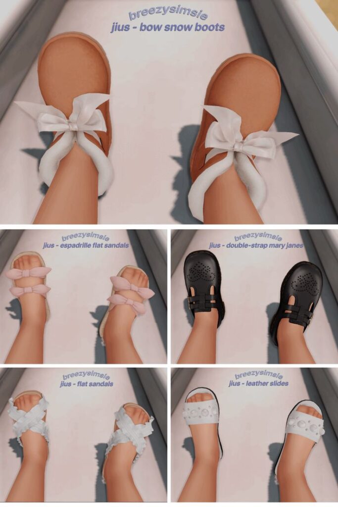 sims 4 child shoes cc