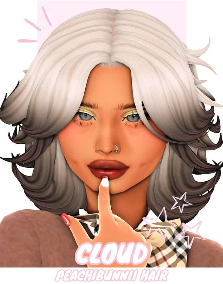 sims 4 cloud hair cc