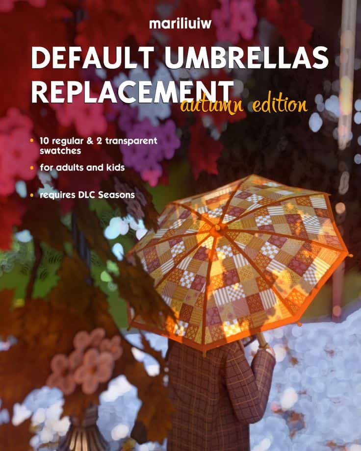 sims 4 default umbrellas replacement