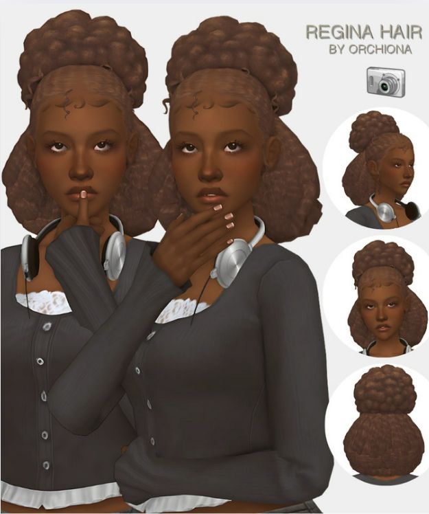 sims 4 high puff cc