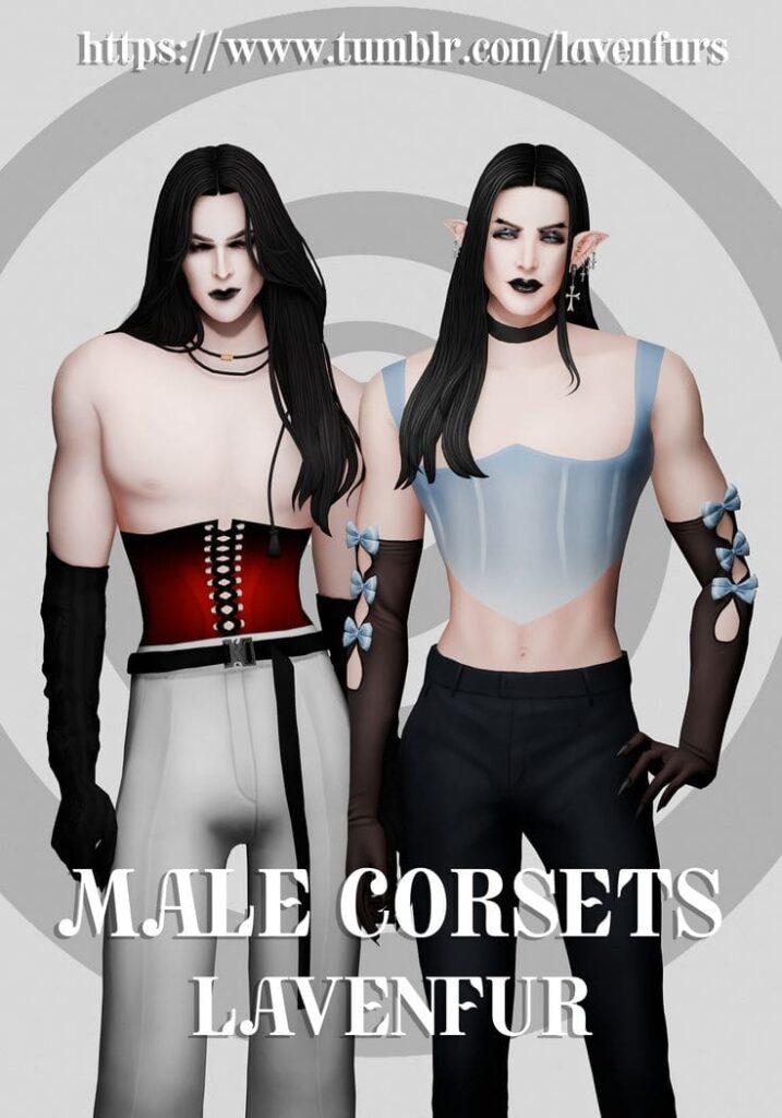 sims 4 male corset cc collection