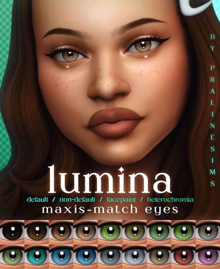 sims 4 maxis match eyes