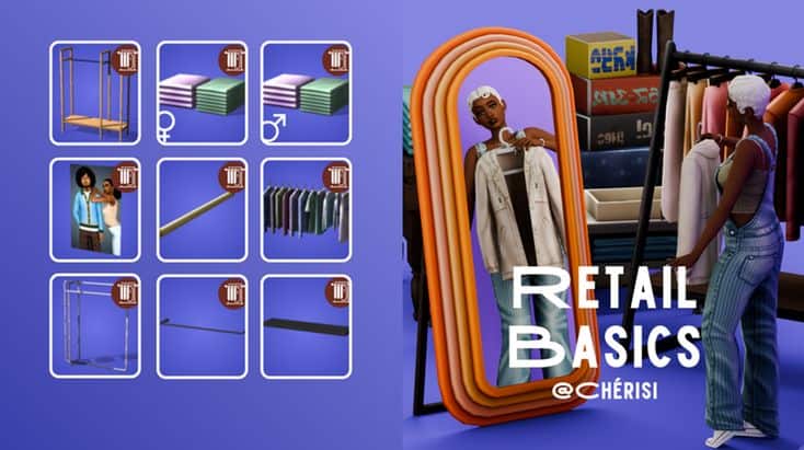 sims 4 retail basics set
