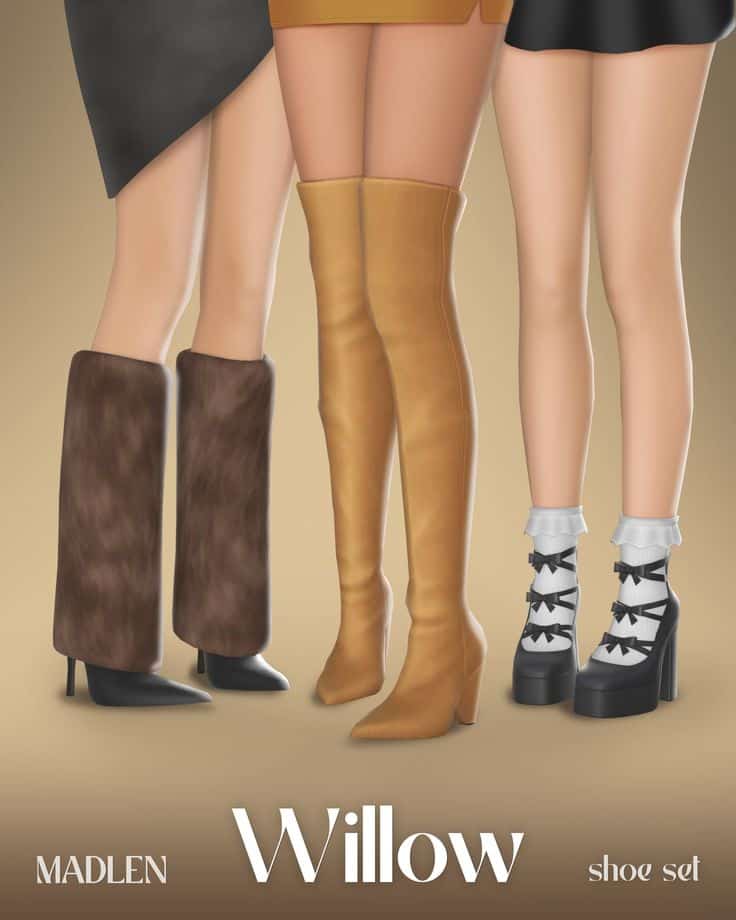 sims 4 shoes pack