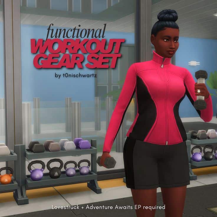 sims 4 workout mod