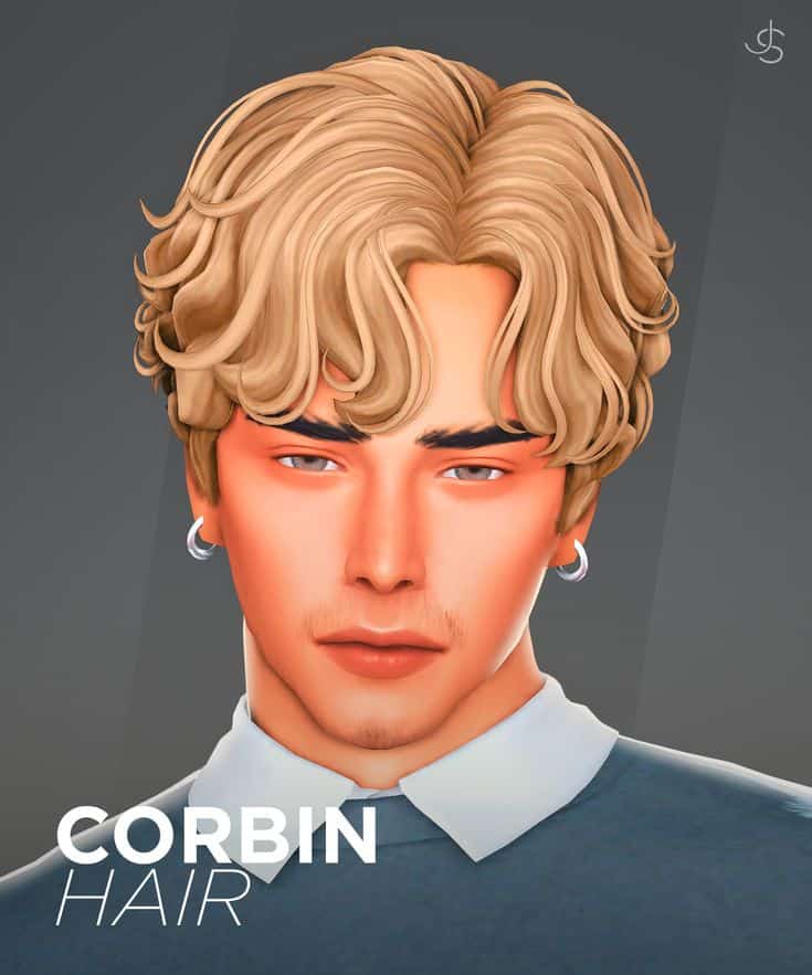 the sims 4 male hair maxis match