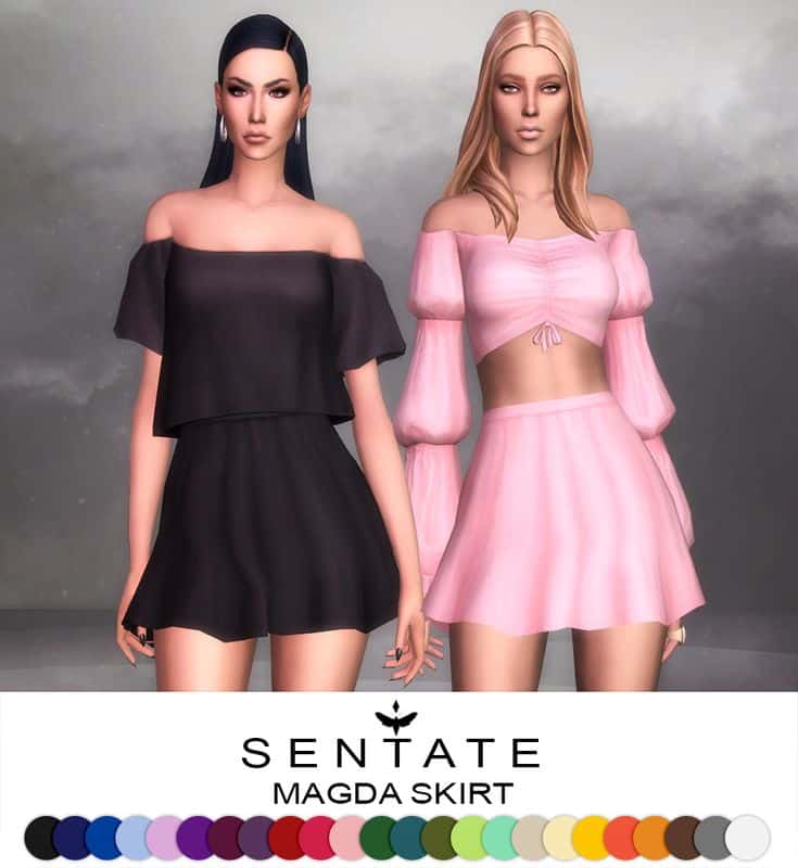 best sims 4 skirts