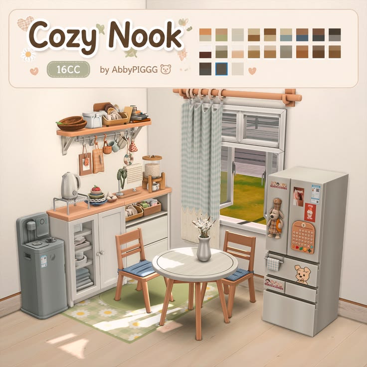 cozy sims 4 cc pack