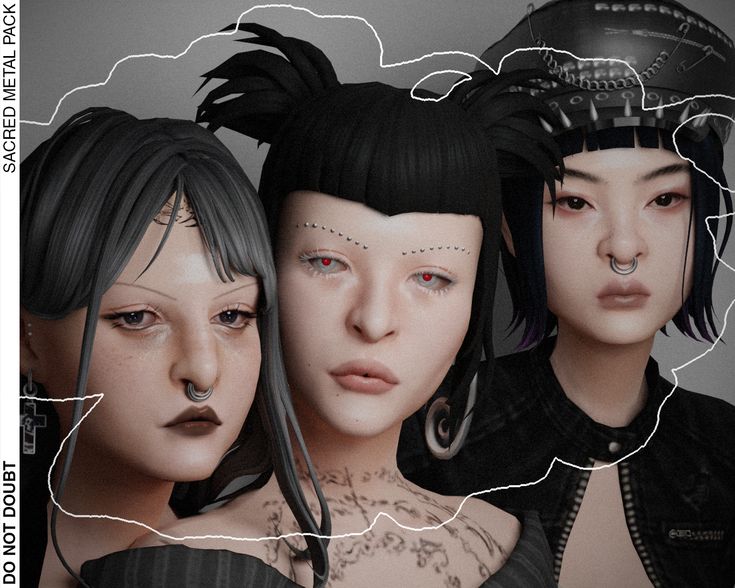 sims 4 Sacred Metal Pack