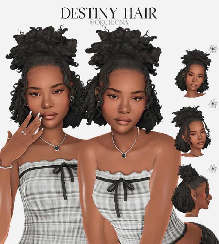 sims 4 afro cc hair