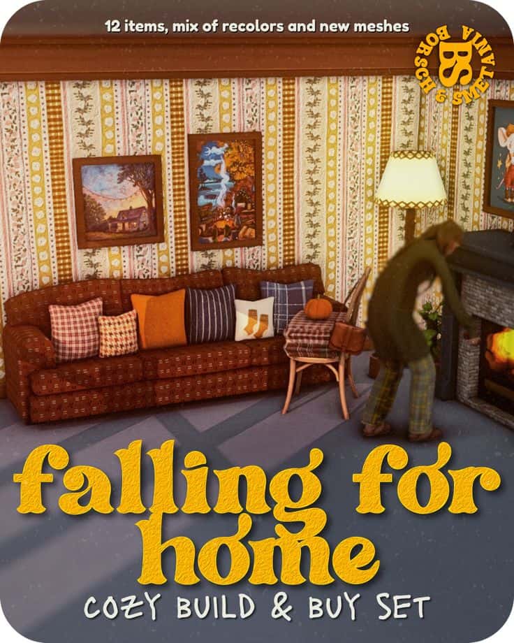 sims 4 fall cc pack maxis match