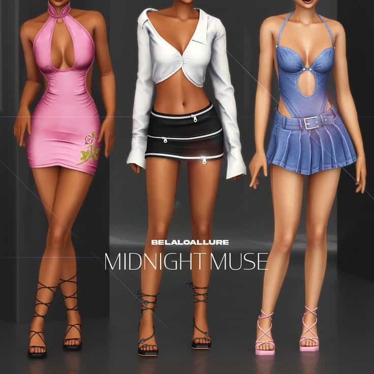 sims 4 female clothes cc pack